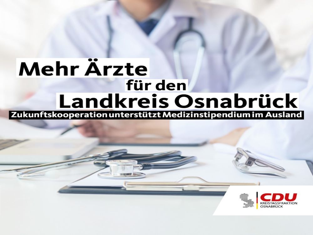 Zukunftsbündnis will mehr Ärzte im Landkreis Osnabrück